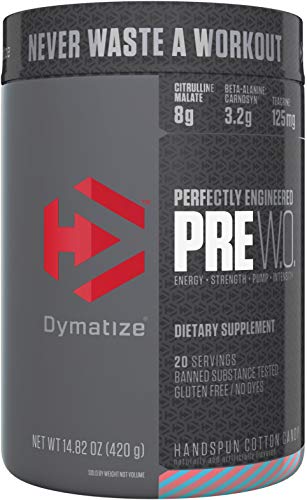 Dymatize PreW.O., Pre Workout Powder