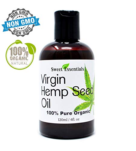 Sweet Essentials Organic Extra Virgin Unrefined Hemp Seed Oil