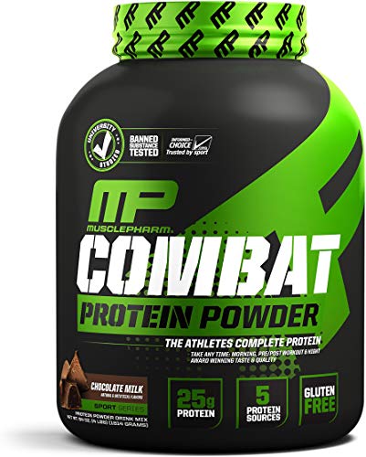 MusclePharm Combat Protein Powder, Essential Whey Protein Powder