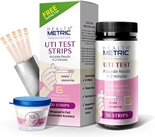 Health Metric UTI Test Strips Kit for Women & Men