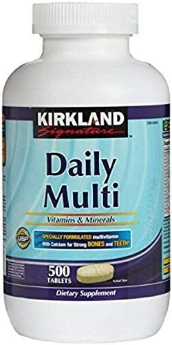 Kirkland Signature Daily Multi-Vitamins & Minerals Tablets