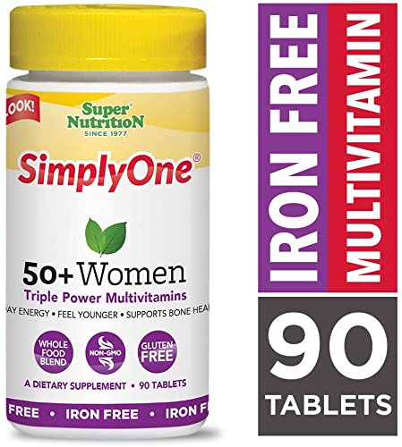 SuperNutrition Simply One 50+ Women Iron