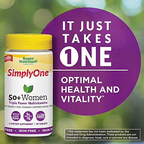 SuperNutrition Simply One 50+ Women Iron
