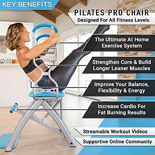 Life’s A Beach Pilates PRO Chair Max with Sculpting Handles