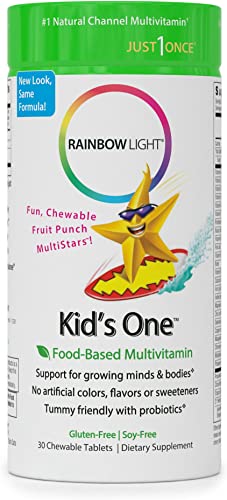 Rainbow Light – Kids One Food-Based Multivitamin