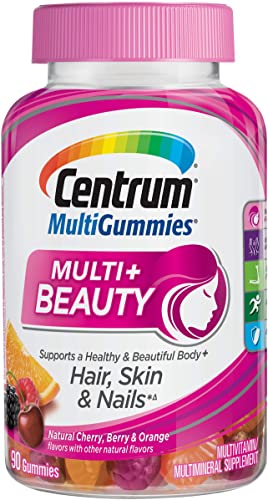 Centrum MultiGummies Multi + Beauty Supplement Gummy