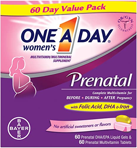 . One A Day Women’s Prenatal Multivitamin Two Pill Formula